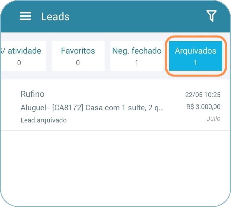 Aba Arquivados
